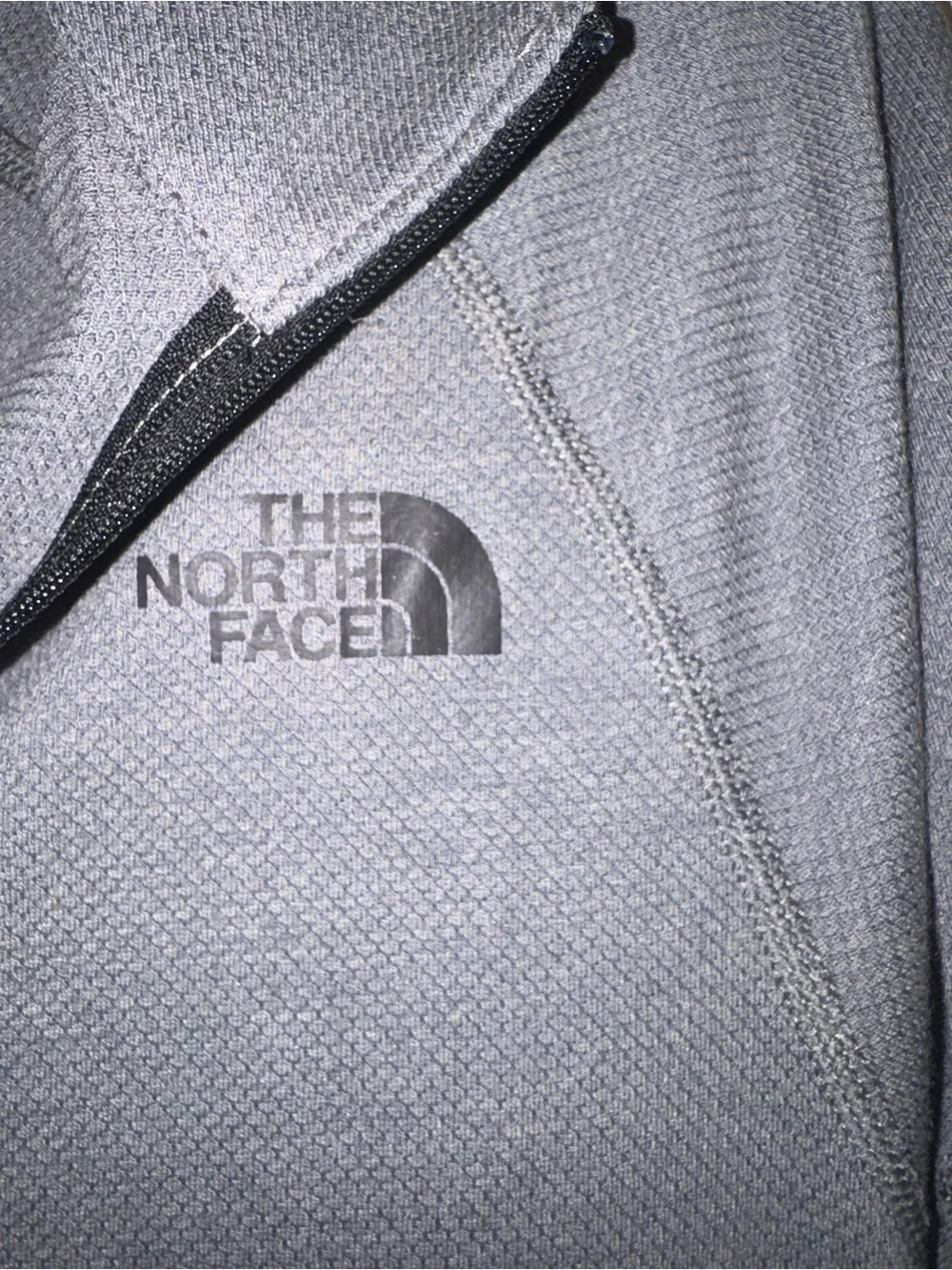 The North Face Gray Half-Zip Pullover